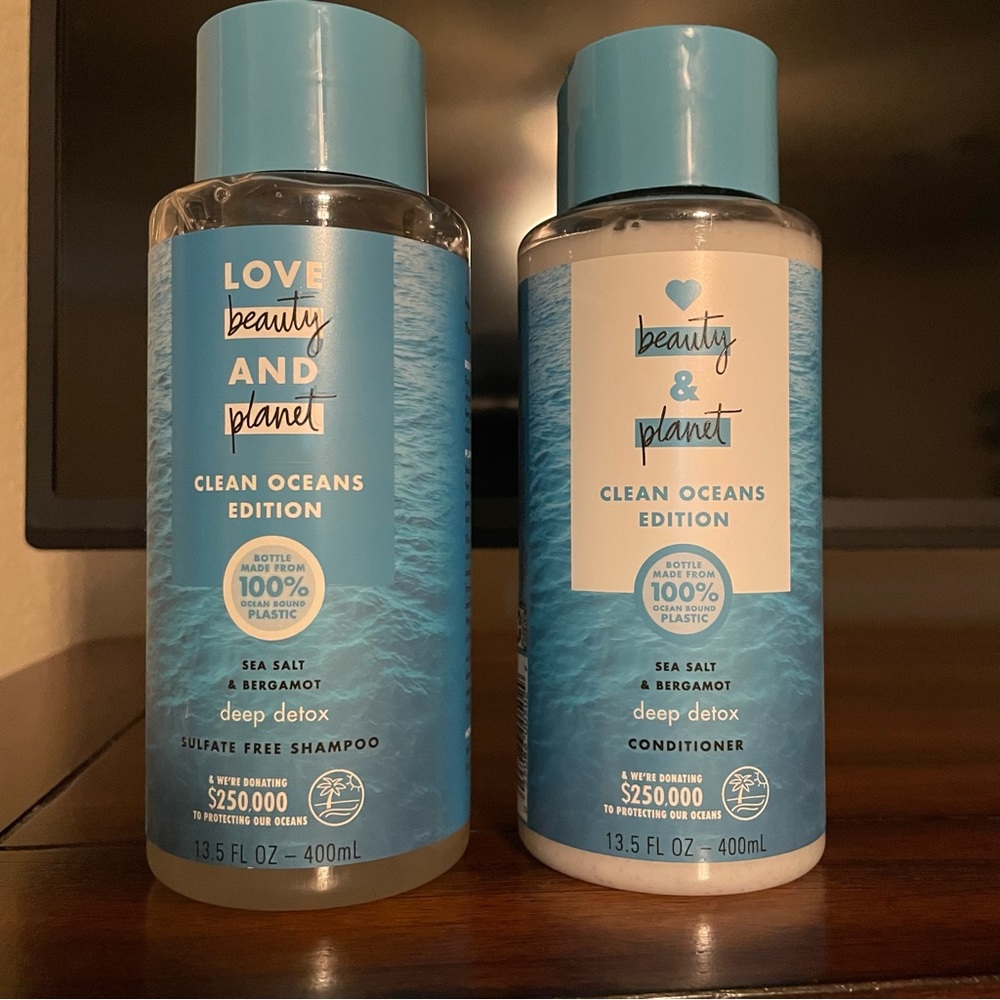 Love Beauty and Planet Deep Detox Shampoo and Conditioner